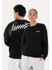 SMILODOX Unisex Oversize Sweatshirt Feyd in Schwarz
