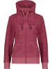 alife and kickin Fleecejacke, Sweatjacke VivianAK F in cranberry juice melange