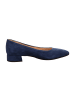 dirndl+bua Flache Pumps in Blau