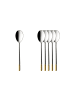 Villeroy & Boch 6er Set Espressolöffel Ella 11,2 cm in edelstahl
