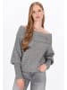 DreiMaster Vintage Sweater in grey melange