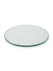 relaxdays Glasplatte in Transparent - 90 cm