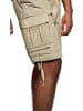 Normani Outdoor Sports Sommer-Shorts „Atacama“ mit Gürtel „Wadi“ in Khaki