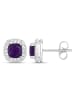 Rafaela Donata Ohrringe Sterling Silber Amethyst in silber