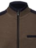 Andrew James Sweatjacke in camel - 0001