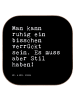 Mr. & Mrs. Panda Untersetzer Glas Man kann ruhig ein... mit Spruch in Schwarz