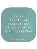 Mr. & Mrs. Panda Tischuntersetzer Spruch Ungewissheit akzeptiere... in Meeresbrise