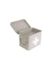 Present Time Erste Hilfe Kasten aus Metall in Beige, (B) 15,5 x (H) 16 x (L) 21,5 cm