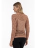 Usha Strick Cardigan in Kamel