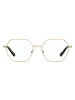 Love Moschino Frauen Optische Fassungen Geometrisch Gold