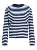 JJXX Langarm-T-Shirt in Naval Academy