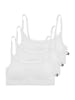 Like It 3er Pack Bustier in weiss