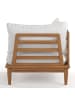 home24 Loungesofa Livaro 2-teilig in Akazie Braun / Creme
