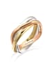 Elli Ring 925 Rosegold in Dreifarbig