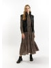 DreiMaster Vintage Damen Lederweste in Schwarz