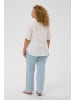 KAFFE curve Jeans KCmalia Regular fit in Light Blue Washed Denim
