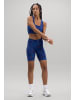 Hey Honey Kurze Leggings High Waist in blue