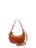 Viola Castellani Schultertasche in COGNAC