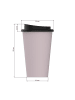 elasto Bio-Kaffeebecher "Premium" in haselnuss - 350 ml