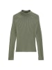 Turtleneck-Pullover slim in Smooth Sage