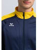 erima Liga 2.0 Polyesterjacke in new navy/gelb/dark navy