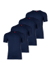 s.Oliver T-Shirt 4er Pack in Marine