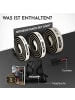 Neolymp Widerstandsband "HRB430" Light 3er-Set in Grau, 8-36 kg