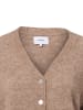 NÜMPH Strickjacke Nuriette in taupe - 0005