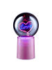 Butlers Kugel GLOW BALL Herz in Violett