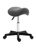 HOMCOM Rollhocker-48L x 47B x 45-59H cm-Grau
