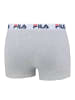 Fila Boxershort 2er Pack in hellgrau