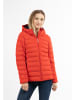 DreiMaster Damen Wattierte Winterjacke in Rot