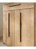 Furn.Design Schuhschrank Evoke Eiche 80 x 103 cm, Kommode mit Soft-Close