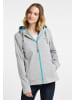 Schmuddelwedda Damen Funktionsjacke in Hellgrau Melange Icemint