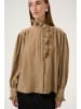 Karen By Simonsen Langarm-Bluse KBTrace Feminine in Toasted Coconut