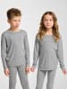 Hummel T-Shirt Hmljr Wool Kinder in GREY MELANGE