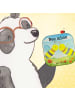 Mr. & Mrs. Panda Untersetzer Biene Liebe Design mit Spruch in Weiß