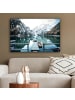MuchoWow Leinwand Bilder Bergsee