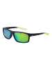 Nike Unisex Sonnenbrille Rechtwinklig Schwarz