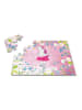 Mr. & Mrs. Panda Puzzle Einhorn Ballerina ohne Spruch in Rot Pastell