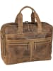 Greenburry Aktentasche Vintage 1572 in Teak-Brown