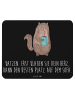 Mr. & Mrs. Panda Mouse Pad Katze Dose mit Spruch in Schwarz