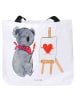 Mr. & Mrs. Panda Shopping Bag Koala Künstler ohne Spruch in Weiß