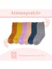 Yalion 12er-Set Yalion Antirutschsocken Halbplüsch, grau, weich & atmungsaktiv