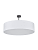 Licht-Erlebnisse Deckenlampe Ø 60 x (H)38 cm in Chrom Weiß