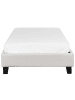 Beliani Kinderbett ROANNE in Grau/Braun - (W) 100 x (H) 29 x (L) 213 cm