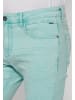 KOROSHI Bermuda Denim Stretch Regular Farben in AZUL AGUA / WASSERBLAU