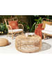 Beliani Couchtisch RANDAZZO in Beige - (W) 85 x (H) 40 x (L) 85 cm