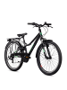 S'COOL Kinderfahrrad - troX 24 Zoll 6-Gang | ab 8 Jahre - Black/Green