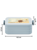 Mr. & Mrs. Panda MEPAL Bentobox Milch Keks Design ohne Spruch in Blau Pastell